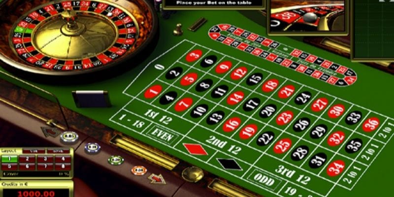 Có nhiều cách cược trong game roulette